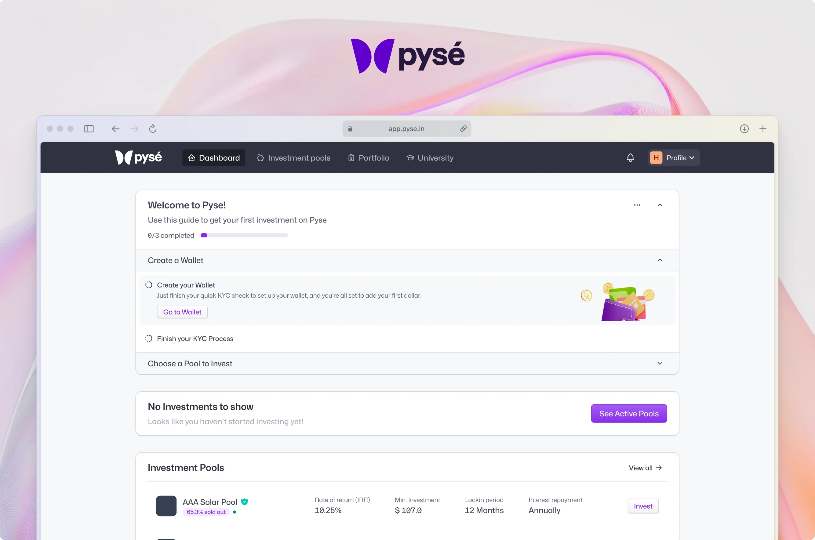 Pyse preview